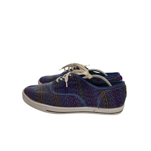 Kuero's Y Mucho Mas Unisex size Men 10 Women 12 Canvas Sneakers  shoes - Picture 3 of 8